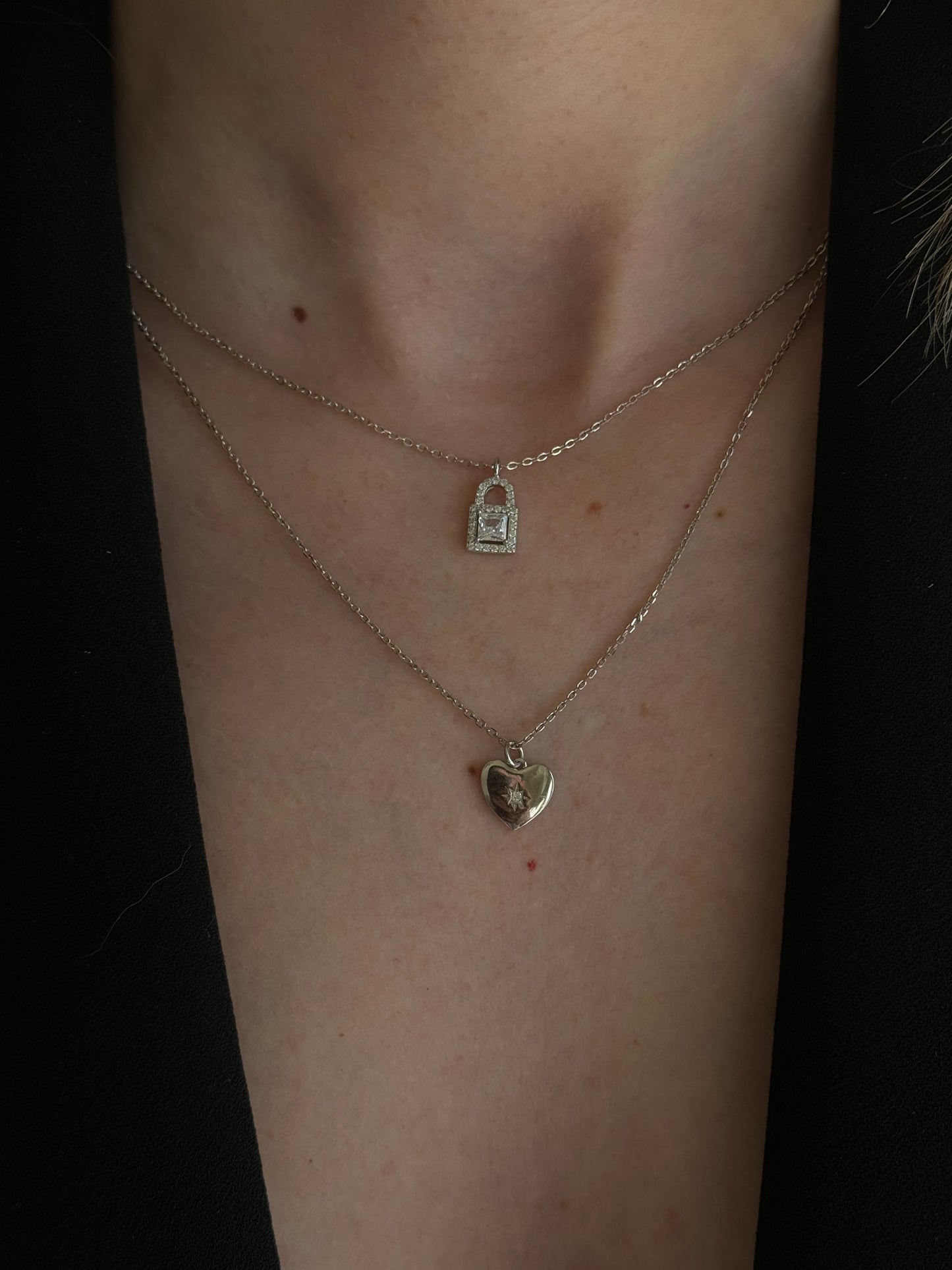 Add a touch of elegance with the Heart Spark Silver Necklace! Its delicate design will make your heart flutter and elevate any outfit.
Perfect for a romantic evening or everyday wear, this necklace is a must-have for any jewelry collection.
Gift yourself or someone special this stunning piece ❤️
Material: 925 Sterling Silver
measurements: .16.8 in + 1.2 in and pendant: .4in x .4 in