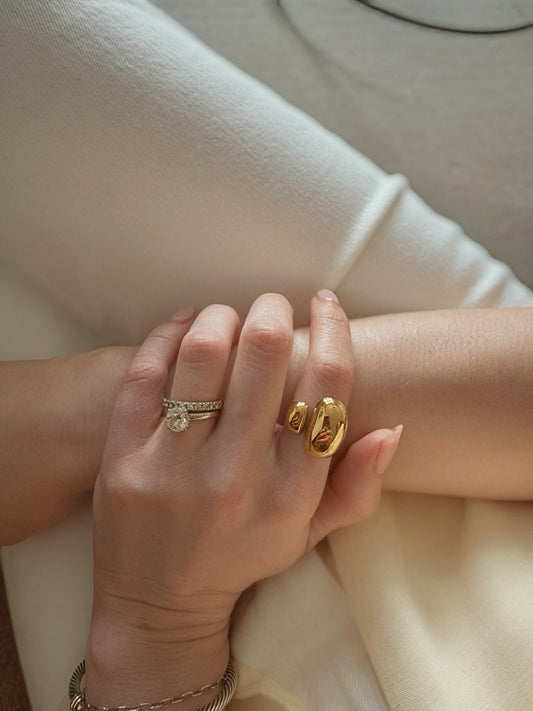 Two Drop Golden Ring
