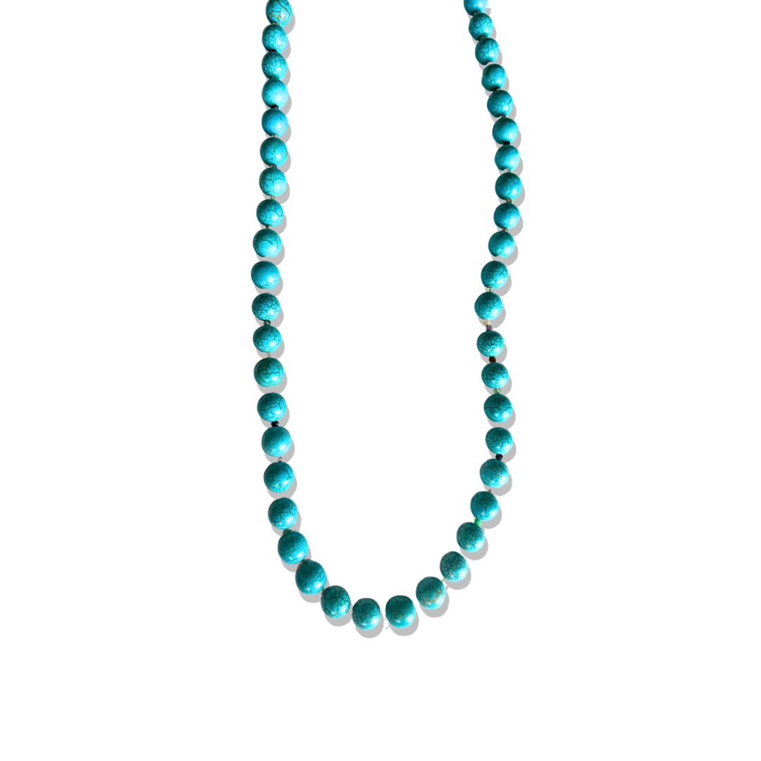 Turquoise Howlita Double Necklace