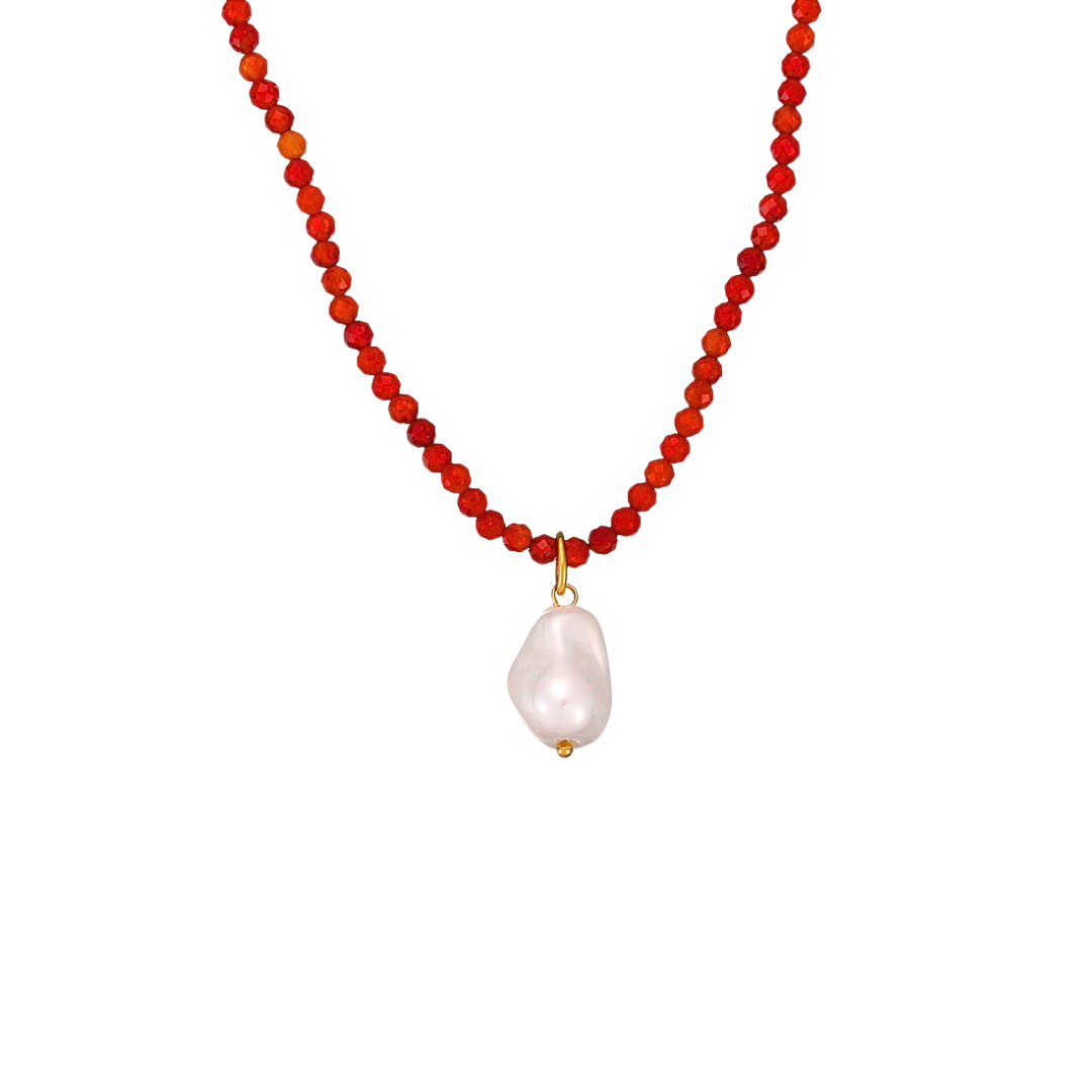 Sunset Pearl Sunkissed Necklace