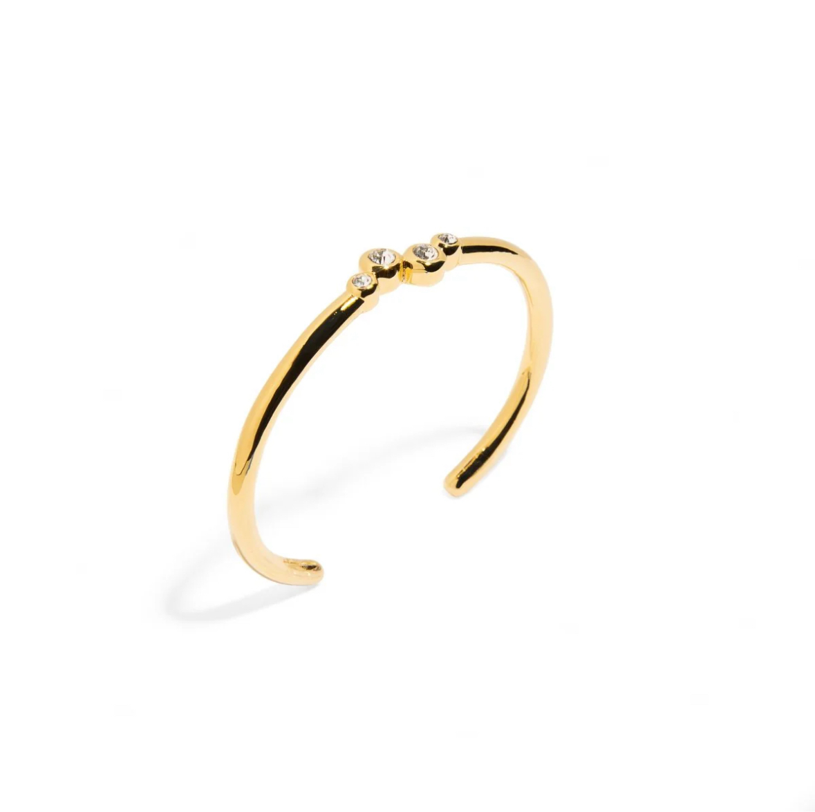 The MULTIPLE SPARKLE GOLD CUFF. its glittering design and secure fit, this cuff is a versatile addition to any jewelry collection. Made from high-quality materials, it will add a touch of luxury to any outfit.
Material: Stainless Steel + 18K gold plated