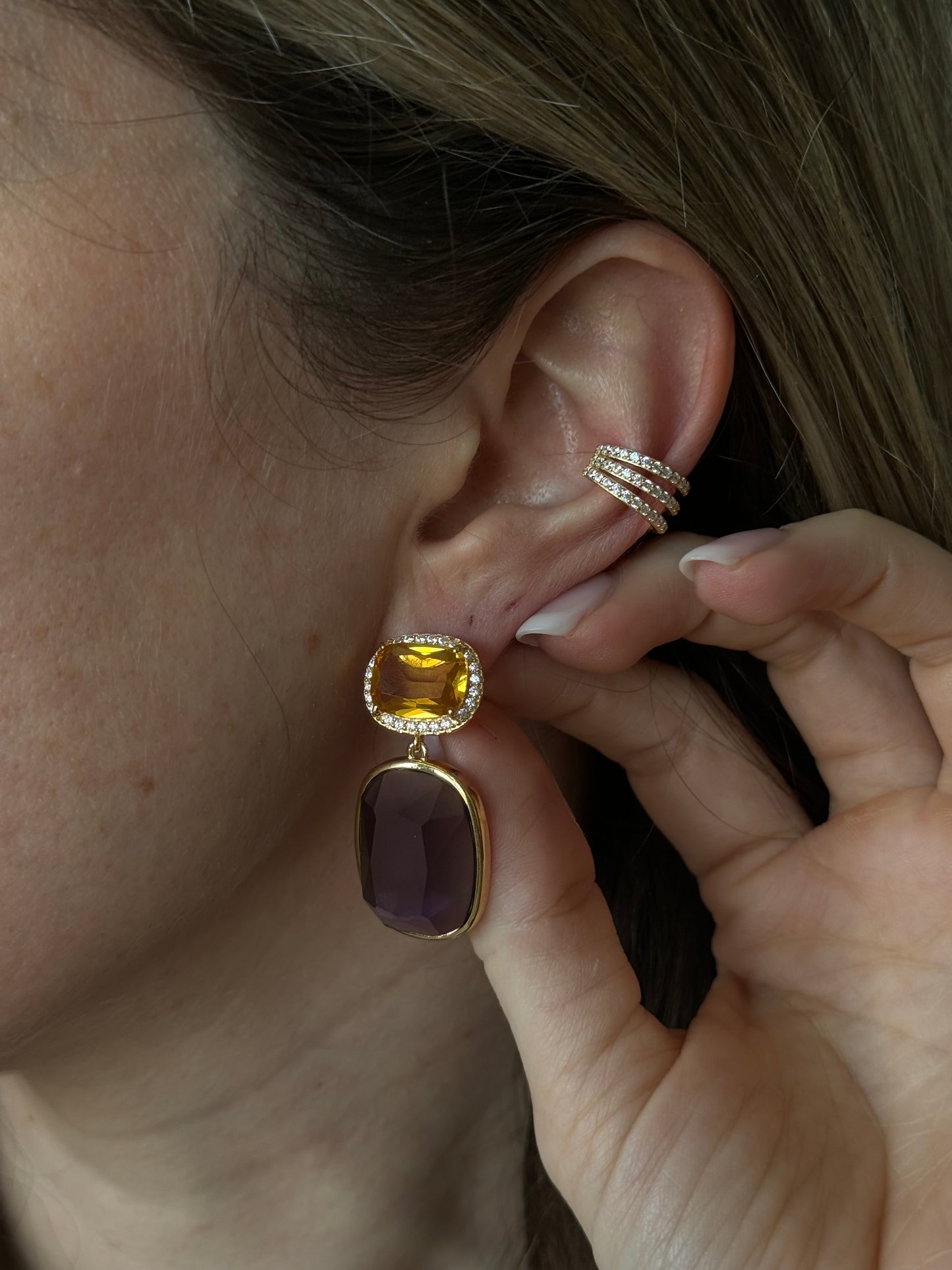 ARIANO EARRINGS - Fanie Marie Jewelry