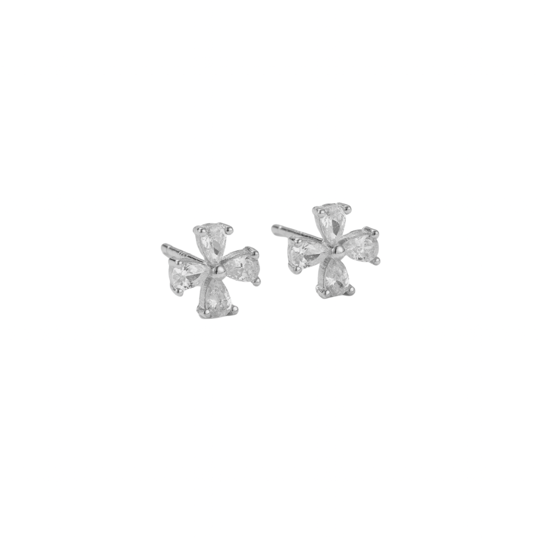 Upgrade your jewelry collection with these elegant Flower silver Studs! Set in lustrous gold, these studs feature beautiful flower designs that will add a touch of sophistication to any outfit. These versatile studs are perfect for any occasion and are sure to make a statement. Add them to your collection today!
Material: .925 Sterling Silver
Measurements: .27 x .27 in