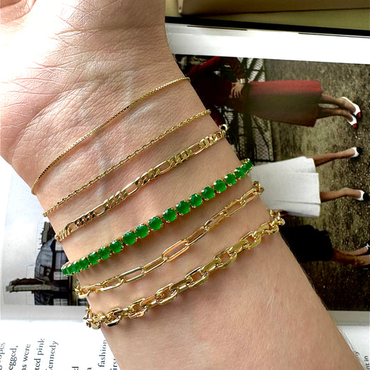 Box Chain Bracelet - Fanie Marie Jewelry