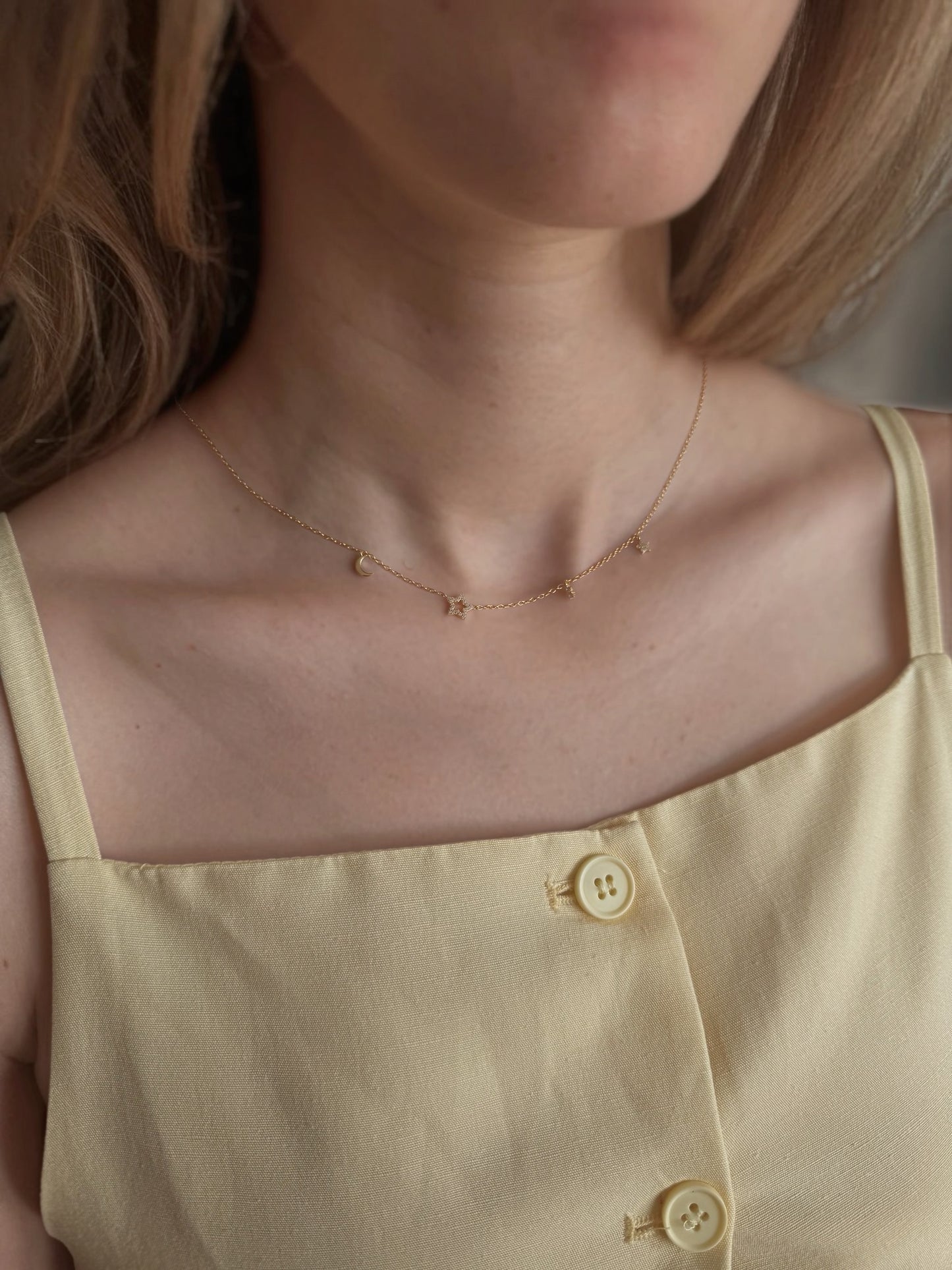 The Celeste – Star Pendant Necklace