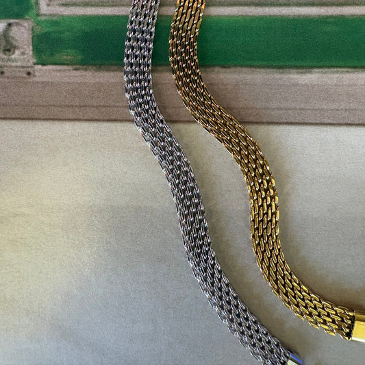 Lauren woven bracelet lifestyle shot