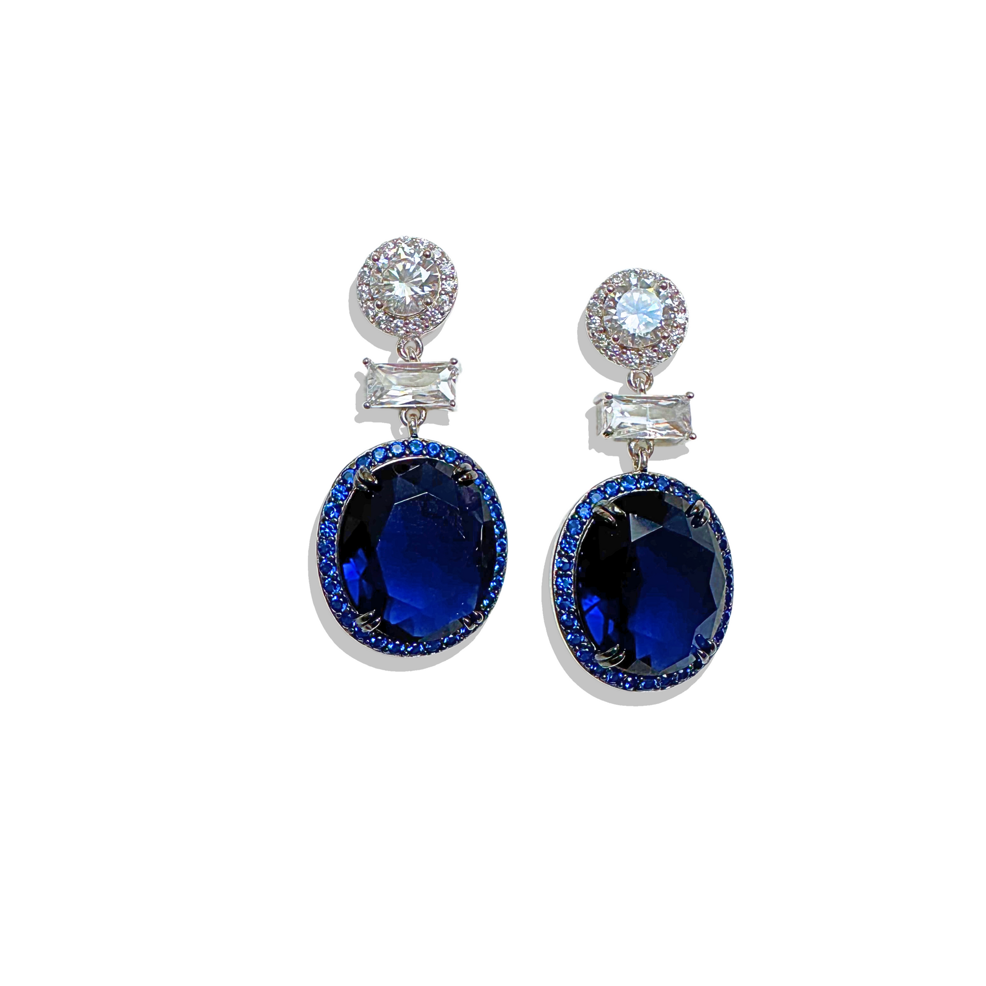 Fayre Blue Earrings Swarovski