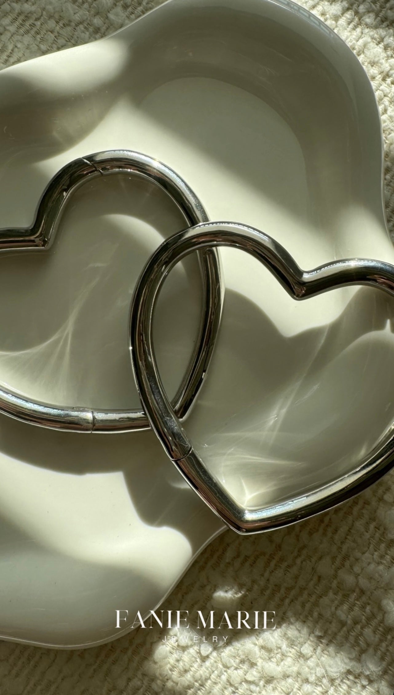 Heart Bangle Cuff Bracelet