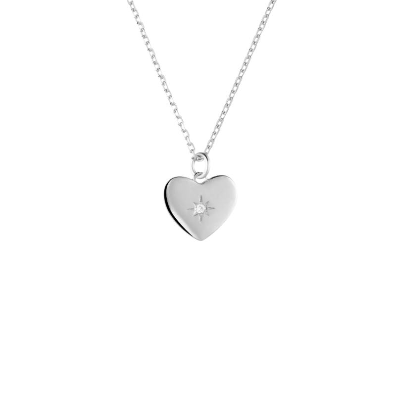 Add a touch of elegance with the Heart Spark Silver Necklace! Its delicate design will make your heart flutter and elevate any outfit.
Perfect for a romantic evening or everyday wear, this necklace is a must-have for any jewelry collection.
Gift yourself or someone special this stunning piece ❤️
Material: 925 Sterling Silver
measurements: .16.8 in + 1.2 in and pendant: .4in x .4 in