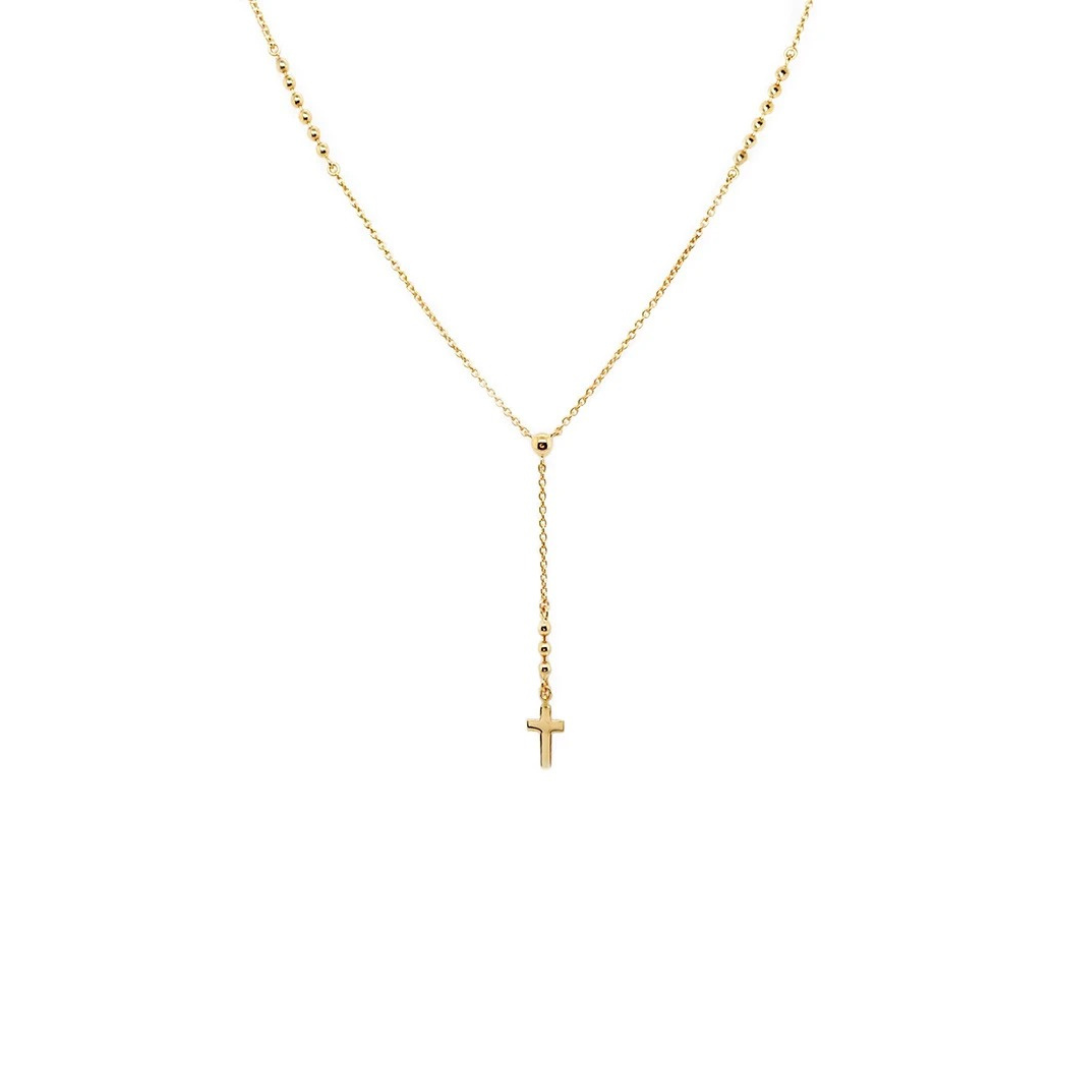 This Rosary Necklace is designed with expert craftsmanship and precision, using high-quality materials. With its timeless design and intricate details, it serves as a beautiful reminder of faith and devotion. Perfect for daily prayer or special occasions, this necklace combines both style and spirituality.
Material: 925 Sterling Silver + 18K gold plated