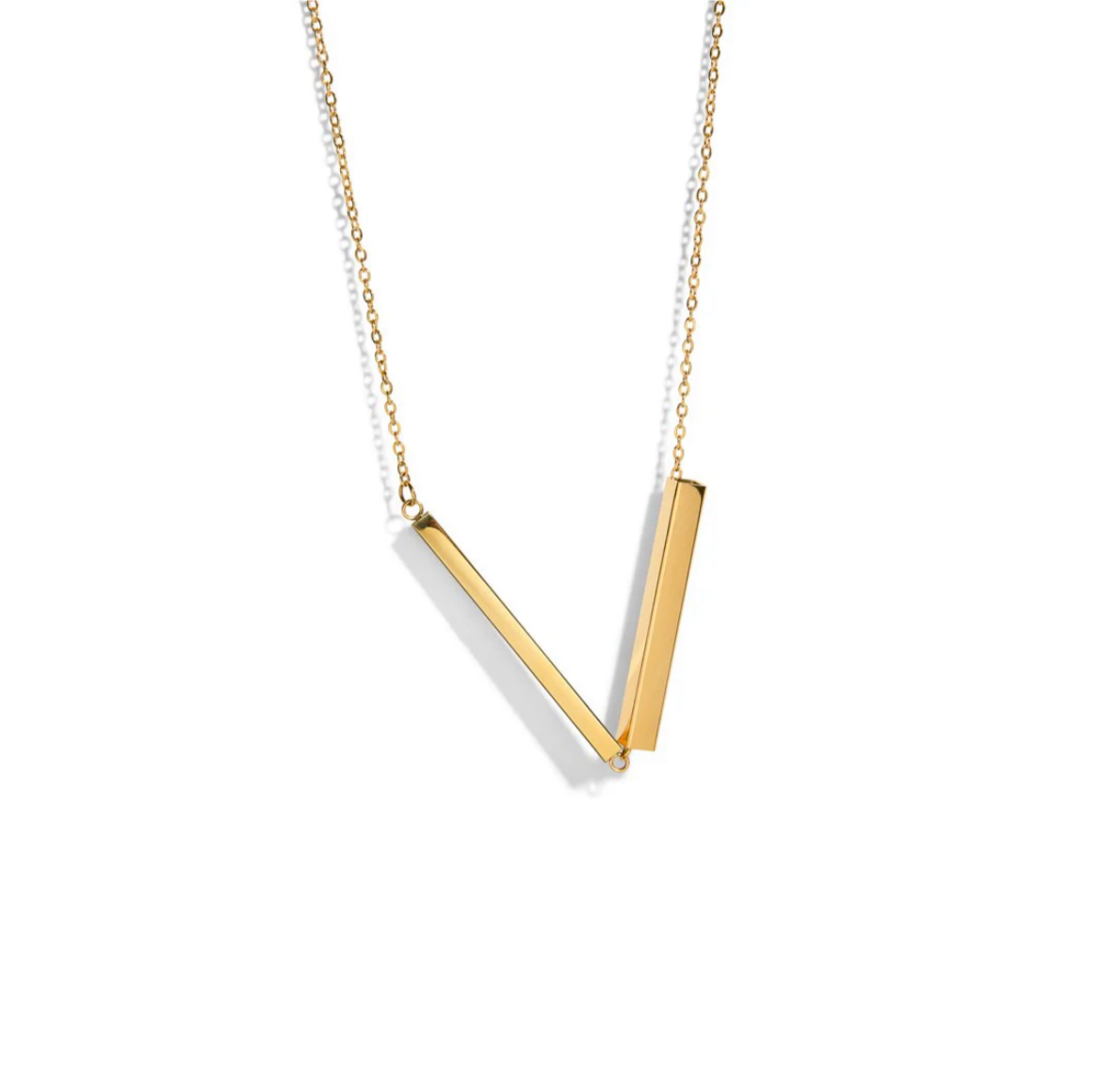 Unleash your inner side with this SECRET MESSAGE GOLDEN NECKLACE! The sleek design doubles as a hidden compartment, perfect for storing a special note or reminder. Keep your secrets close and stylish with this one-of-a-kind necklace.
