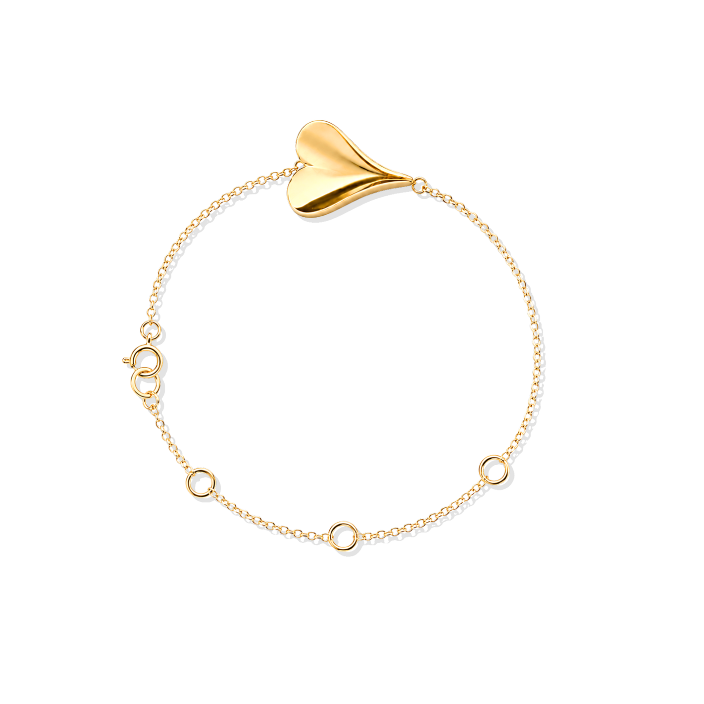Sweetheart Gold Bracelet