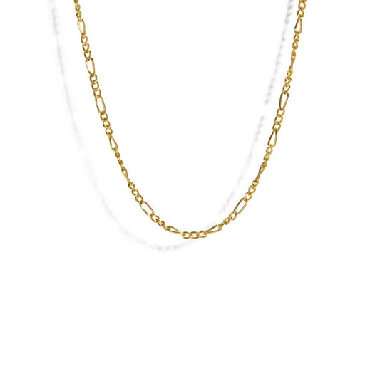 Thin Figaro Chain 20 In