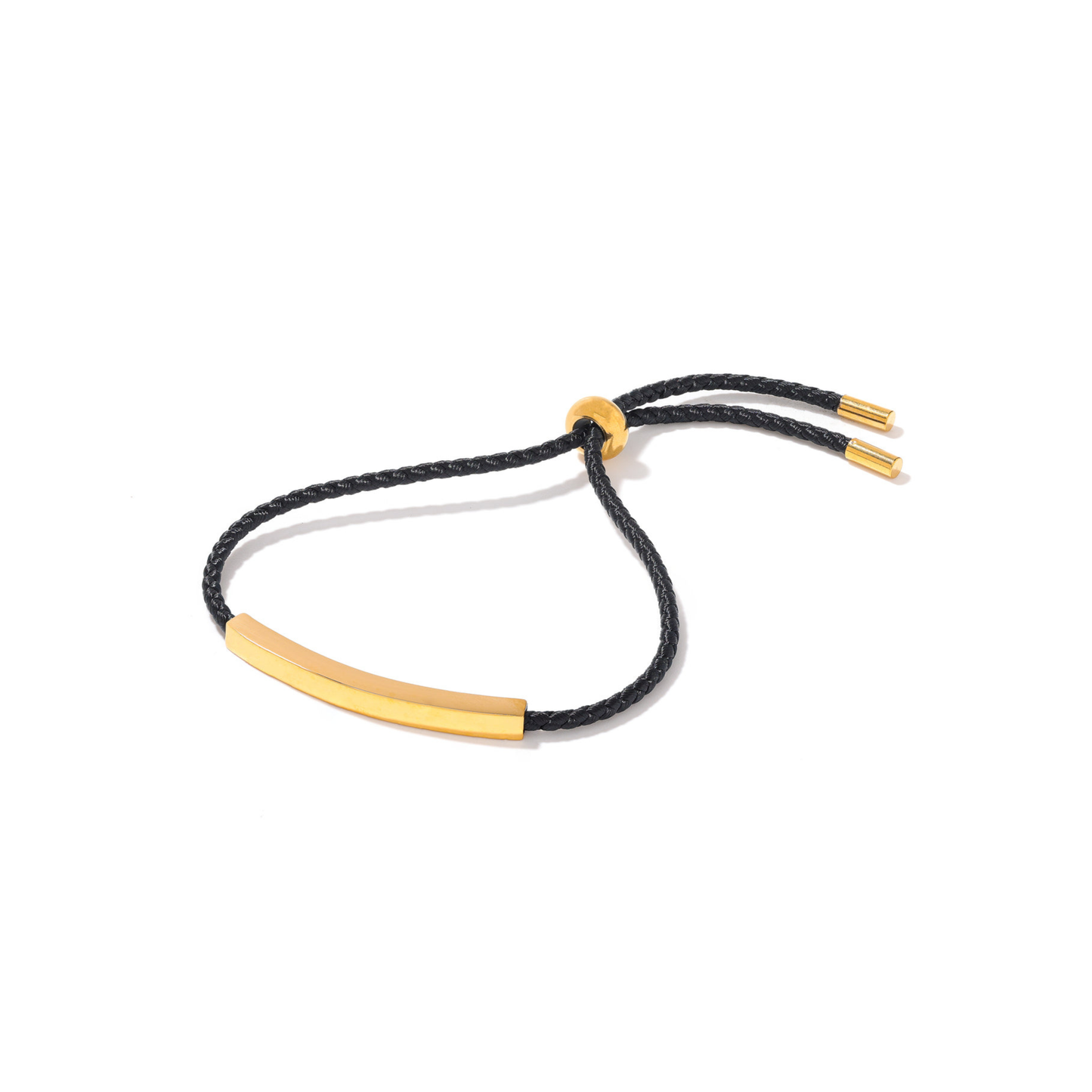 Black + Gold Friendship Bracelet