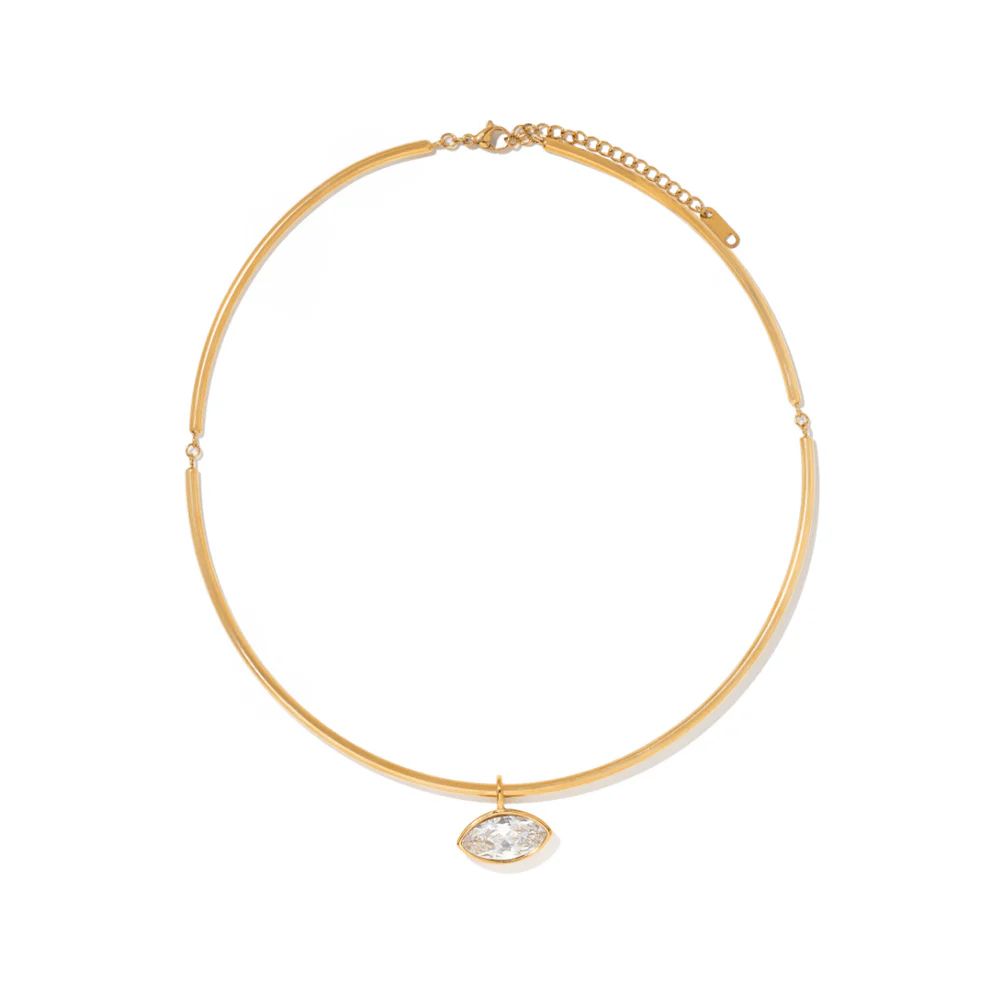 Caroline Marquise Collar Necklace