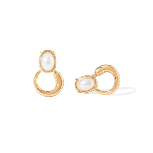 Natalie Pearl Drop Earrings
