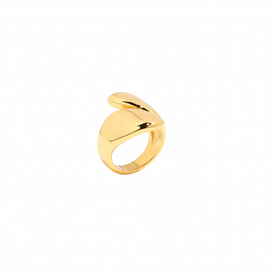 The Dune II – Two Half Gold Ring