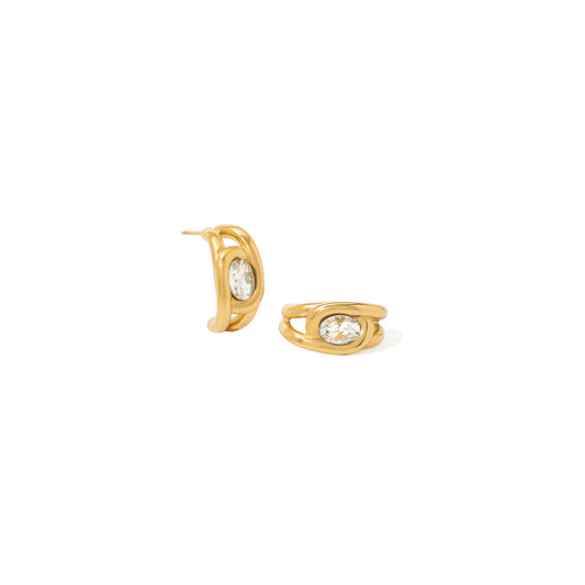 Valentina Chunky C-Hoop Earrings