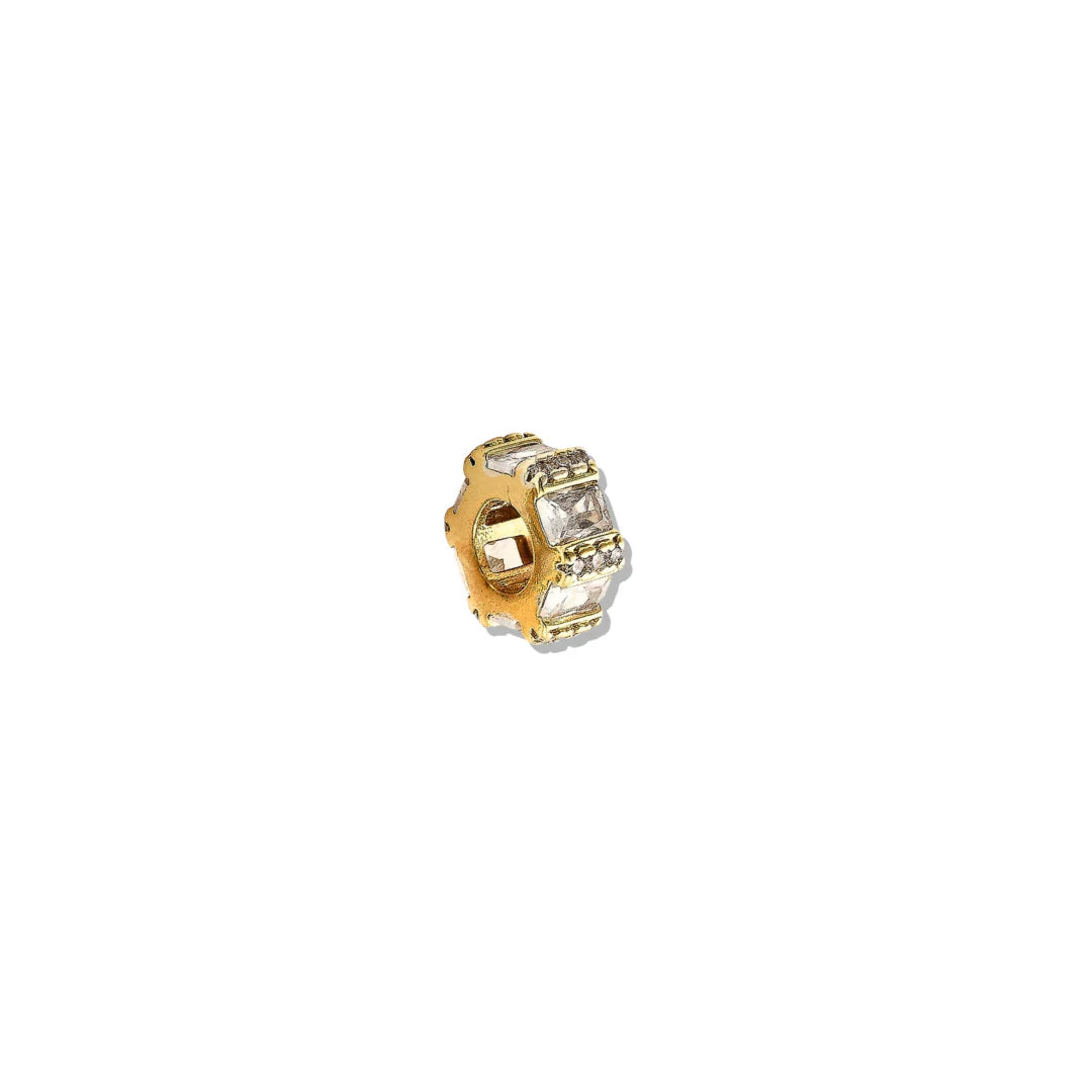 Confidence charm — 18K gold-plated pavé intention charm from the Inner Power Collection