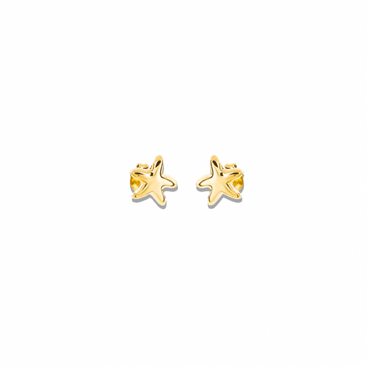 Mini Coral – Starfish Stud Earrings