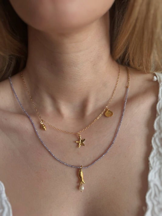 The Solara – Seaside Statement Necklace