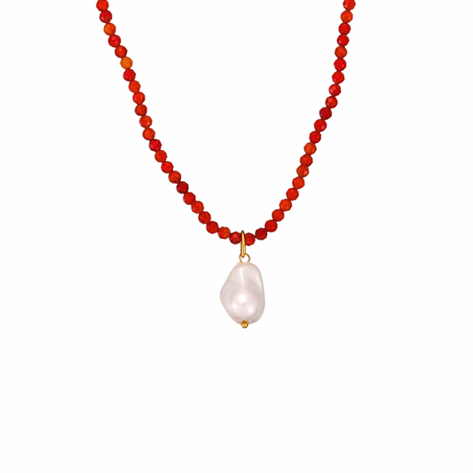 Sunset Pearl Sunkissed Necklace