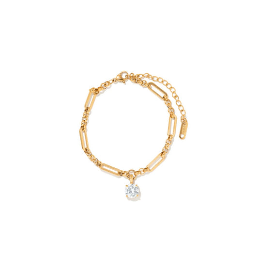 Maya Round Charm Bracelet