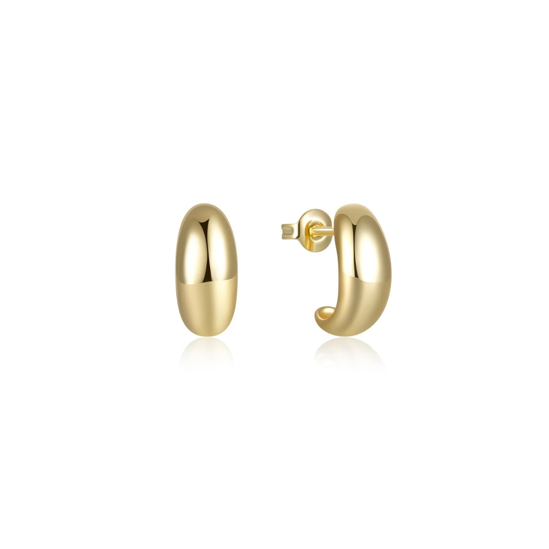 Introducing the 2024 trend in jewelry with our Golden Luly studs.

Add a touch of whimsy to your wardrobe with our Golden Luly Studs. These trendy earrings will elevate any outfit. Get ready to receive compliments! 

Material: .925 Sterling Silver + 18K gold plated
Measurements: .55 x .40 in