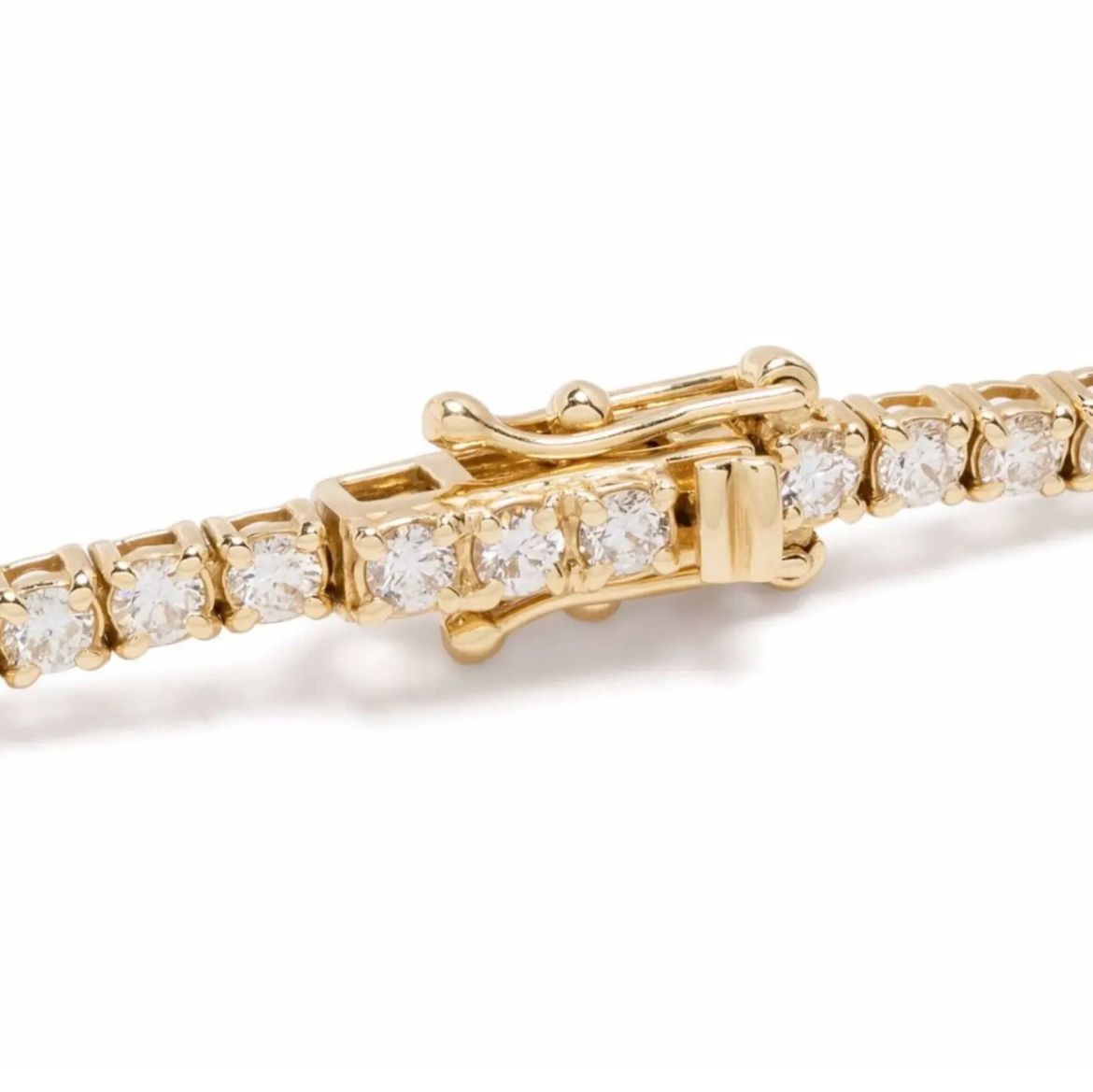 Golden Tennis Bracelet