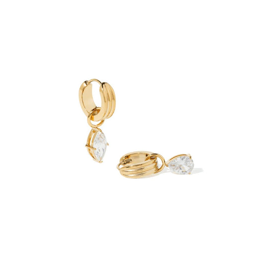 Brooke Drop Zircon Earrings