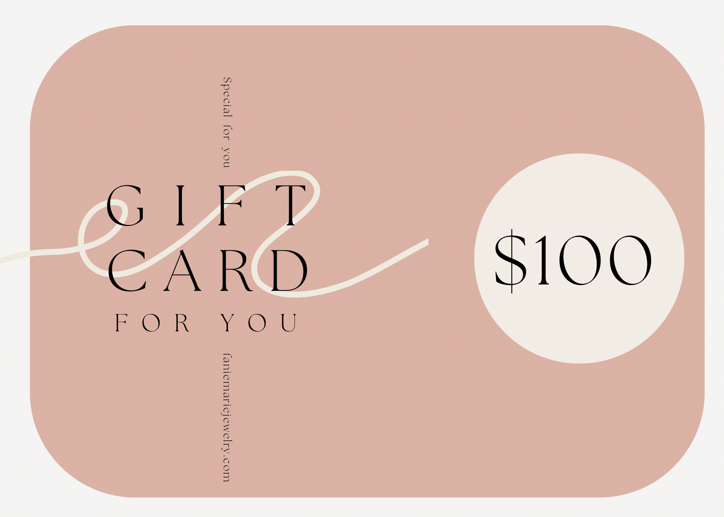 Fanie Marie Jewelry Gift Card $100