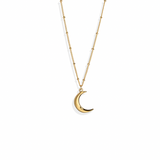The Luna – Waning Moon Pendant Necklace