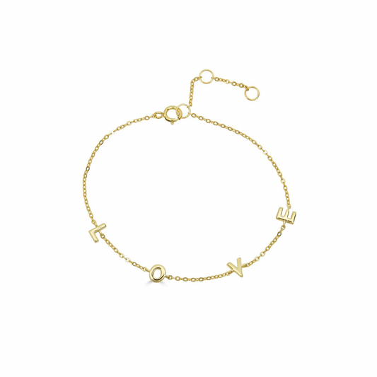 
Spread love wherever you go with our LOVE BRACELET. This versatile and stylish accessory will enhance any outfit and serve as a constant reminder to share love and kindness. (Warning: may cause sudden outbreaks of hugs and warm feelings).


Material: Sterling silver .925 + 18K gold plated

Measurements: 6.00 in + 1 in