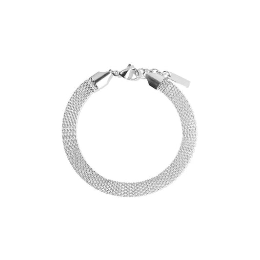 Lauren Woven Silver Bracelet