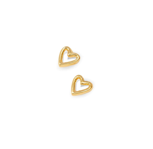 Show some love with these heart-shaped studs!

These heart earrings are more than just a fashion statement - they're a symbol of love and affection. Show the world how much you care with these beautiful studs. 

Material: 22K gold plated