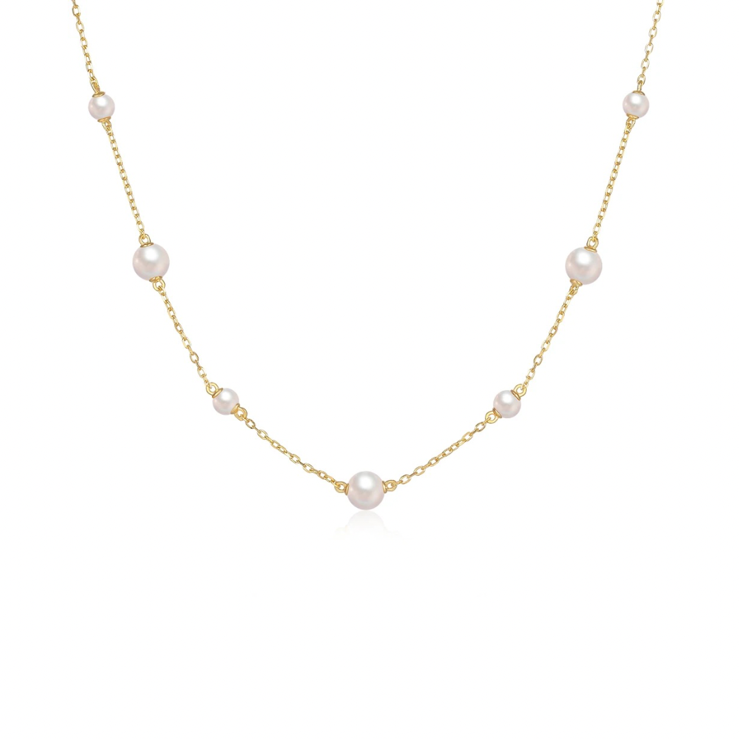 Indulge in the understated luxury of our DELICATE PEARL GOLDEN NECKLACE. Elegant and sophisticated, this golden necklace features delicate pearls that add a touch of refinement to any outfit. Bring a touch of classic beauty to your wardrobe with this exclusive piece.


Material: .925 Sterling Silver + 18K gold plated
Measurements: 14.80 + 2.00 in 