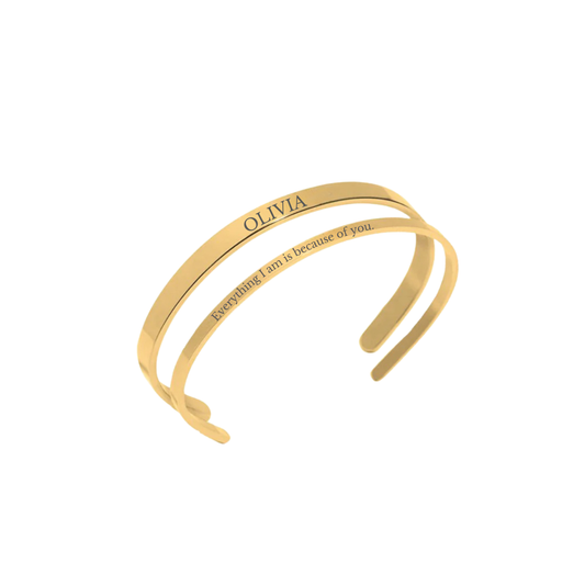 Matching Gold Bracelet Set