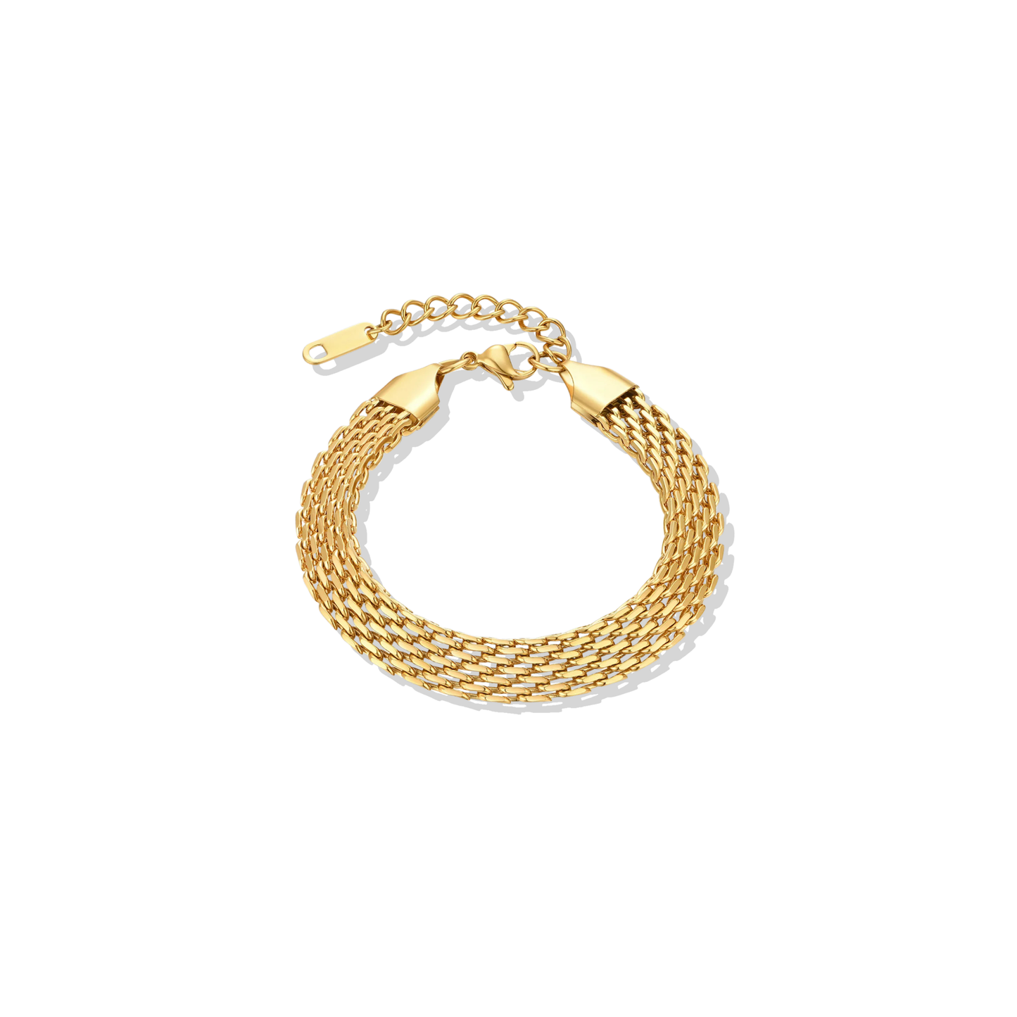 Lauren Woven Gold Bracelet
