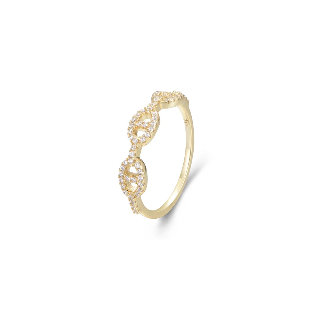 indulge in the luxurious and exclusive style of our TRIPLE COIN SPARKLE RING. With its triple coin design and sparkling stones, this ring exudes elegance and sophistication. Elevate your look and make a statement with this stunning piece that is sure to dazzle and impress.


Material: .925 Sterling Silver + 14K gold plated