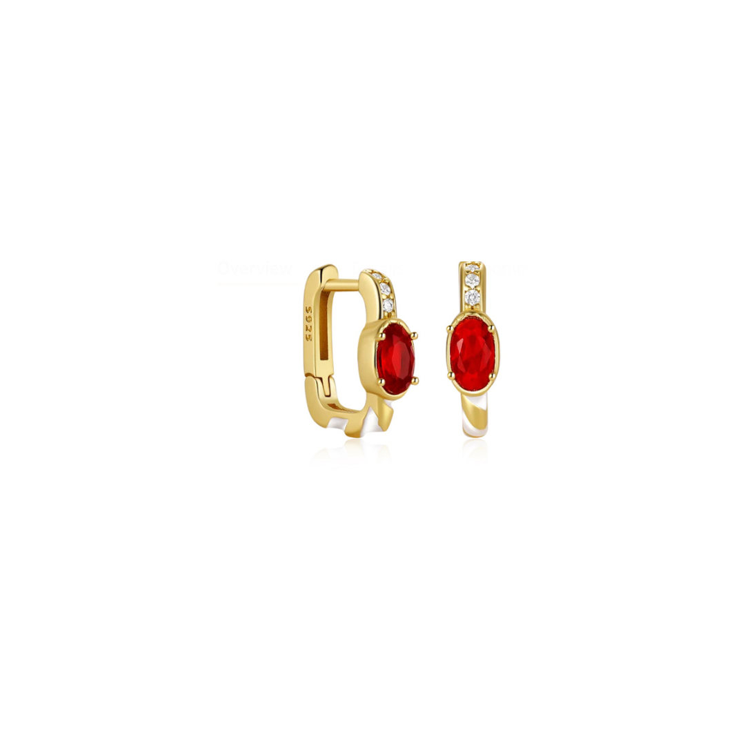 Introducing CARAMEL RED HOOPS, the perfect blend of indulgent caramel and eye-catching golden hoops. Each bite is a burst of rich flavor and elegant design. Satisfy your sweet tooth while adding a touch of sophistication to your snack selection.


Material: .925 Sterling Silver + 14K gold plated
Measurements: .50 x .45 in diameter 