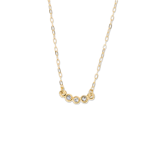 The Aurora – Triple Spark Pendant Necklace
