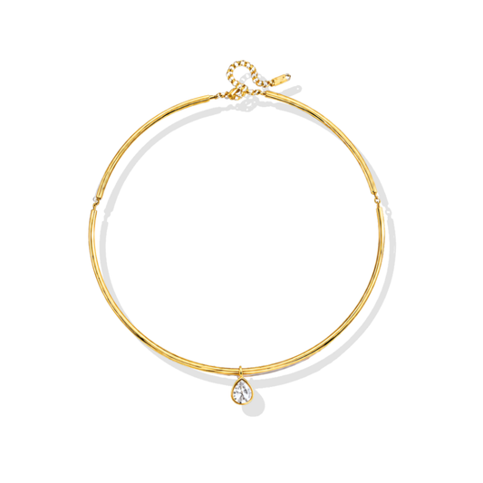 Caroline Teardrop Collar Necklace