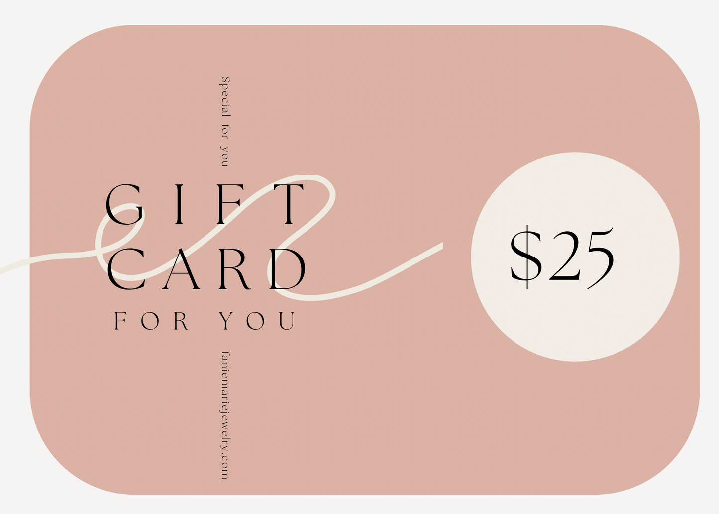 Fanie Marie Jewelry Gift Card $25