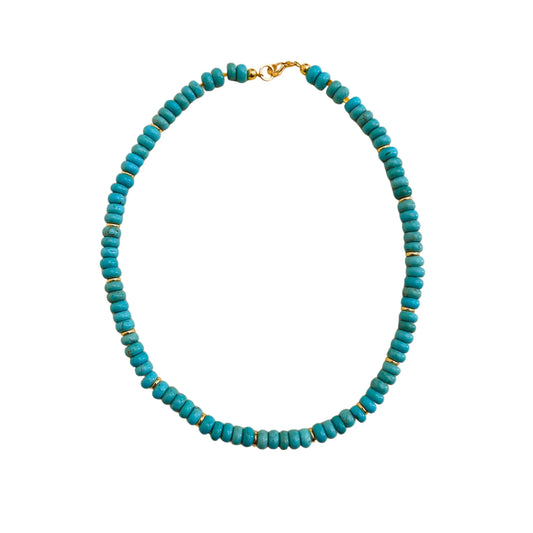 Turks & Caicos Turquoise Beaded Necklace