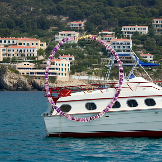 Portofino Amethyst Beaded Necklace