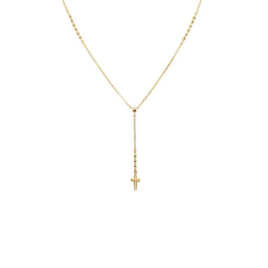 This Rosary Necklace is designed with expert craftsmanship and precision, using high-quality materials. With its timeless design and intricate details, it serves as a beautiful reminder of faith and devotion. Perfect for daily prayer or special occasions, this necklace combines both style and spirituality.
Material: 925 Sterling Silver + 18K gold plated