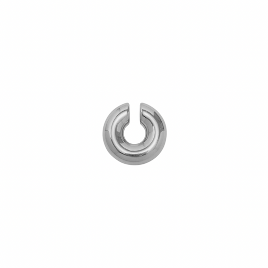 Silver Chunky Ear Cuff in .925 sterling silver — Fanie Marie Jewelry
